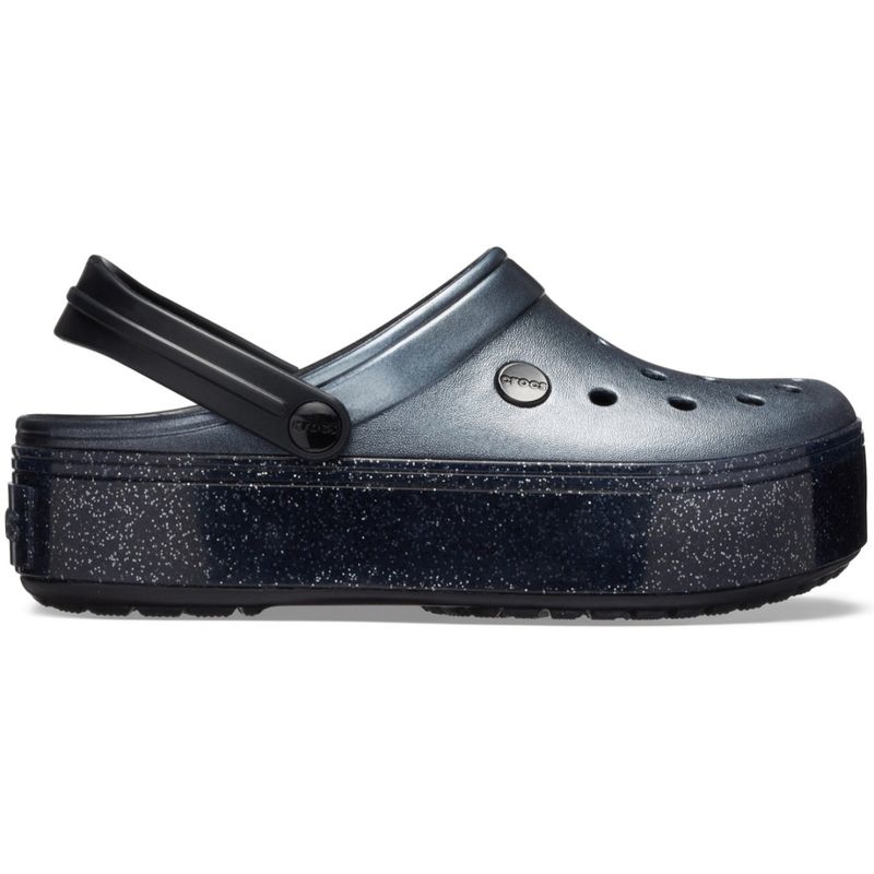 Crocs best sale platform metallic