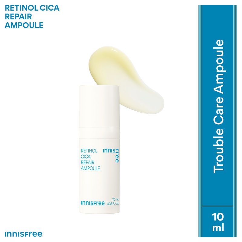 Innisfree 0.15% Retinol Cica Ampoule Daily Care For Pores, Dead Skin, Anti-Aging - Beginner-Friendly