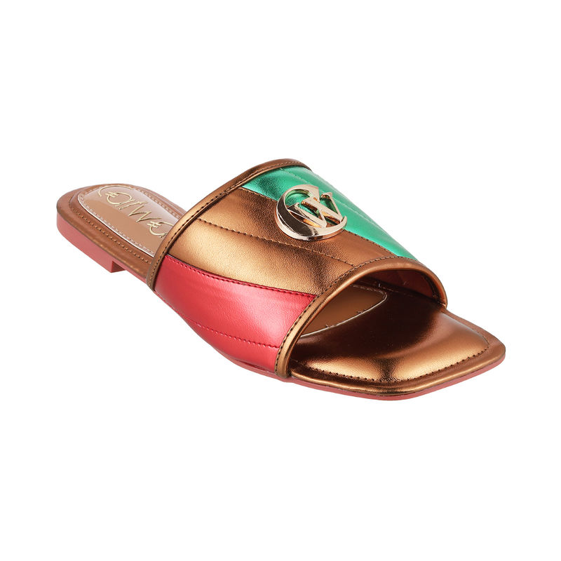 Catwalk Women Casual Slip On Multi-Color Flats (UK 8)