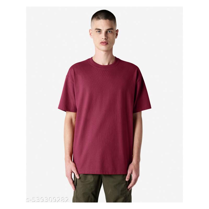 American Apparel Super Heavyweight Unisex T-Shirt - Maroon (S)