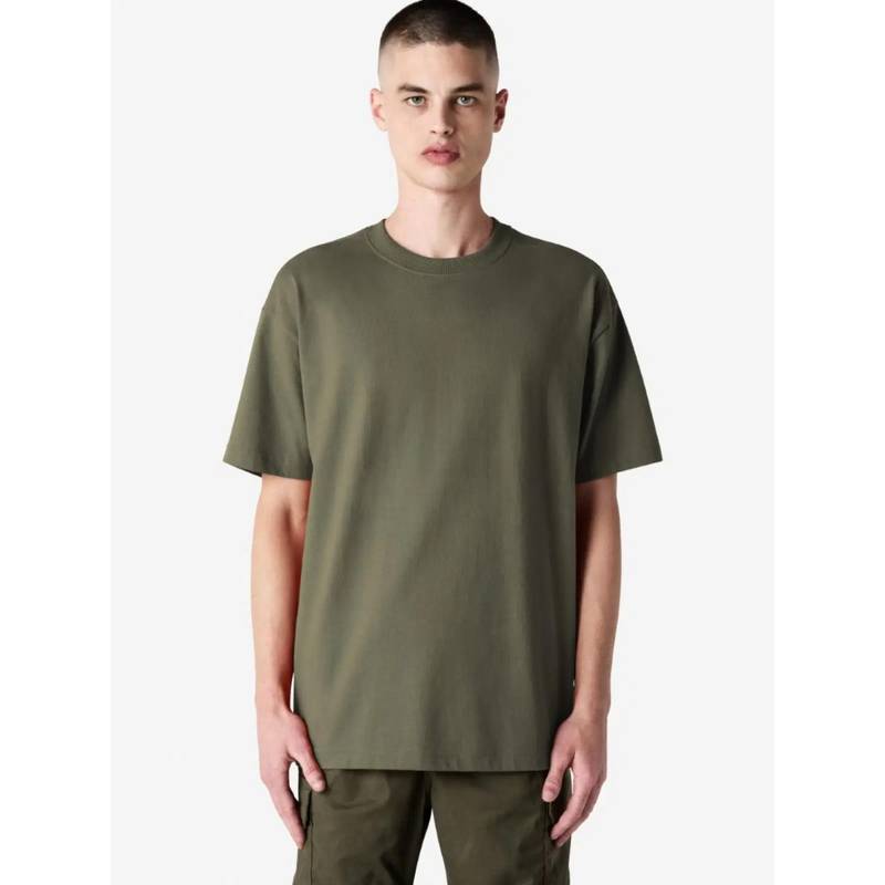 American Apparel Super Heavyweight Unisex T-Shirt - Olive (L)
