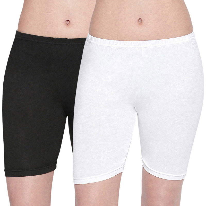 BODYCARE Pack of 2 Cycling shorts - Multi-Color (XXL)