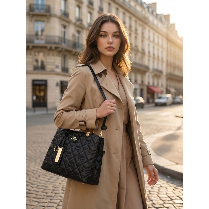 Buy Lavie Paris Women's Quincy Satchel Bag with Detachable Strap