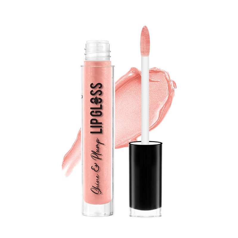 Swiss Beauty Shine & Plump Lipgloss - 3 Peach