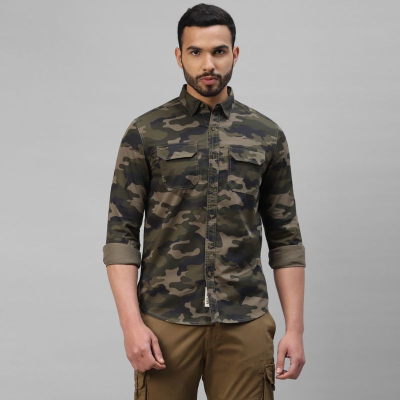 Royal Enfield MLG Camouflage Shirt (S)