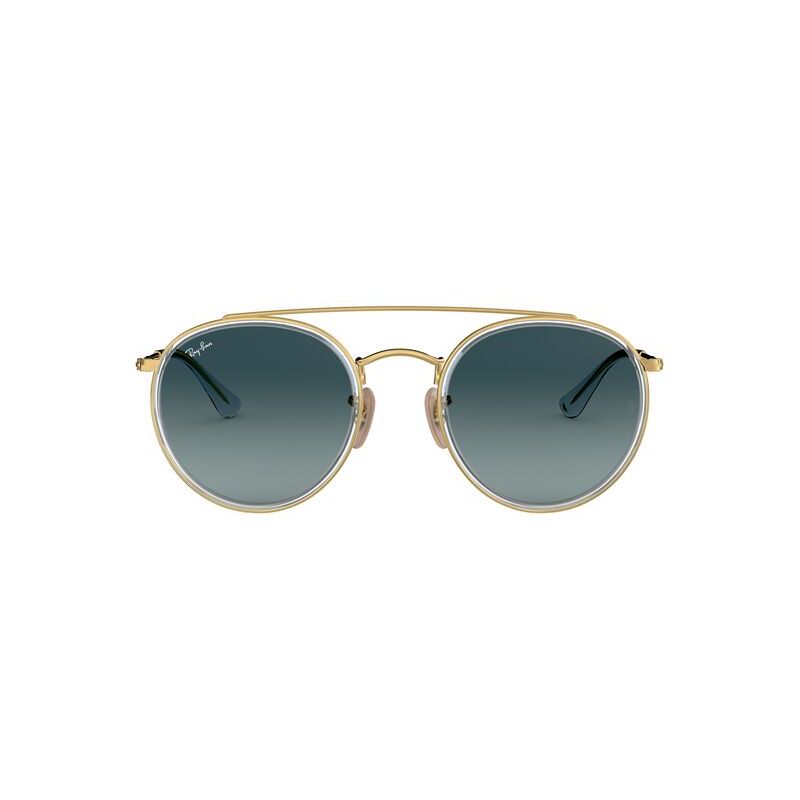 Buy Ray-Ban 0RB3647N Aqua Blue Icons Round Sunglasses (51 mm) Online