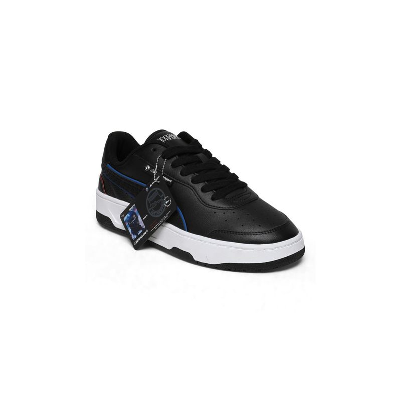 Puma BMW M Motorsport CA Match Leather Black Sneakers (UK 12)