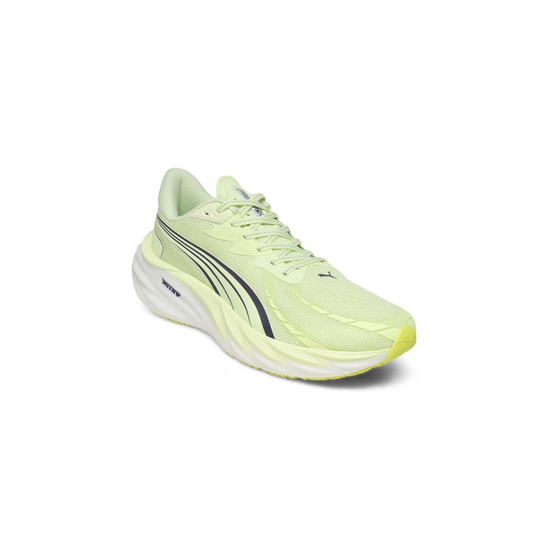 Puma Velocity NITRO 4 Men High Cushion Green Running Shoes (UK 11)