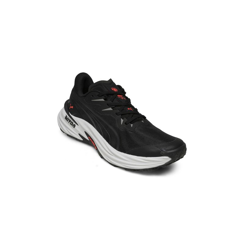 Puma Fast-Trac NITRO 4 Men Black Trail Running Shoes (UK 6)