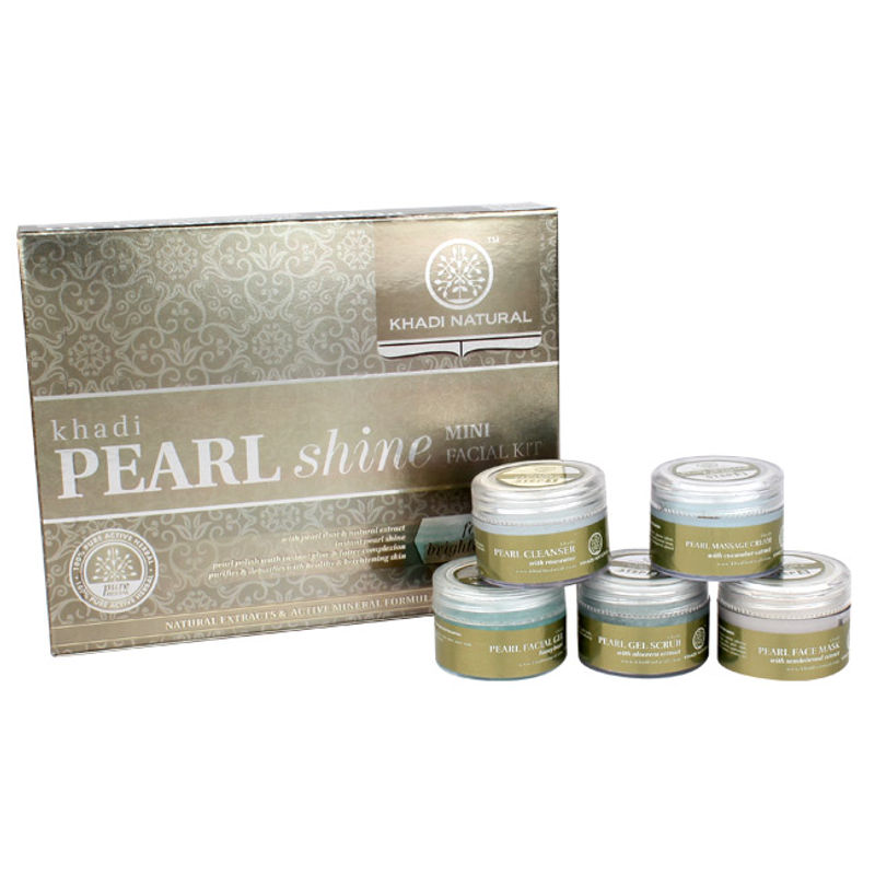 Khadi Natural Pearl Mini Facial Kit Buy Khadi Natural Pearl Mini