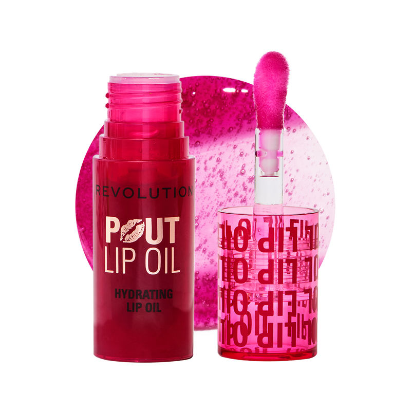 Makeup Revolution Pout Lip Oil - Cherry Red