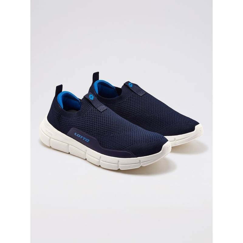 LOTTO Pulsestep Slip-On Navy Blue Walking Shoes for Men (UK 6)