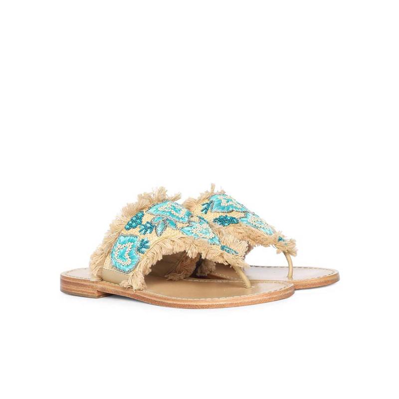 Saint G Women Multi-Color Flats (UK 3)