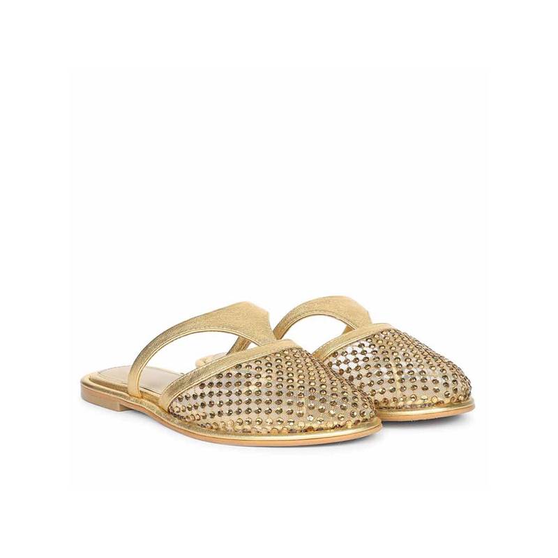 Saint G Women Gold Mules (UK 3)