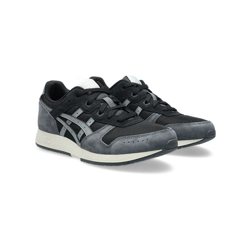 ASICS Black Leather Round Toe Sneakers (US 10)