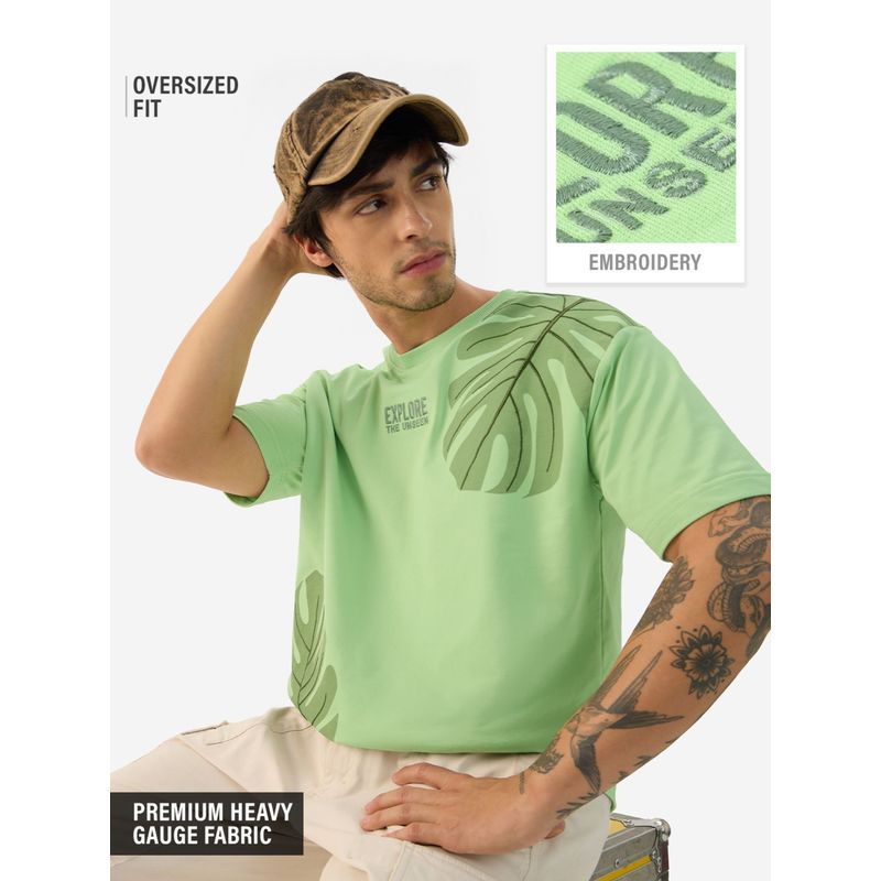 The Souled Store Originals Explore The Unseen Oversized T-Shirt (XL)