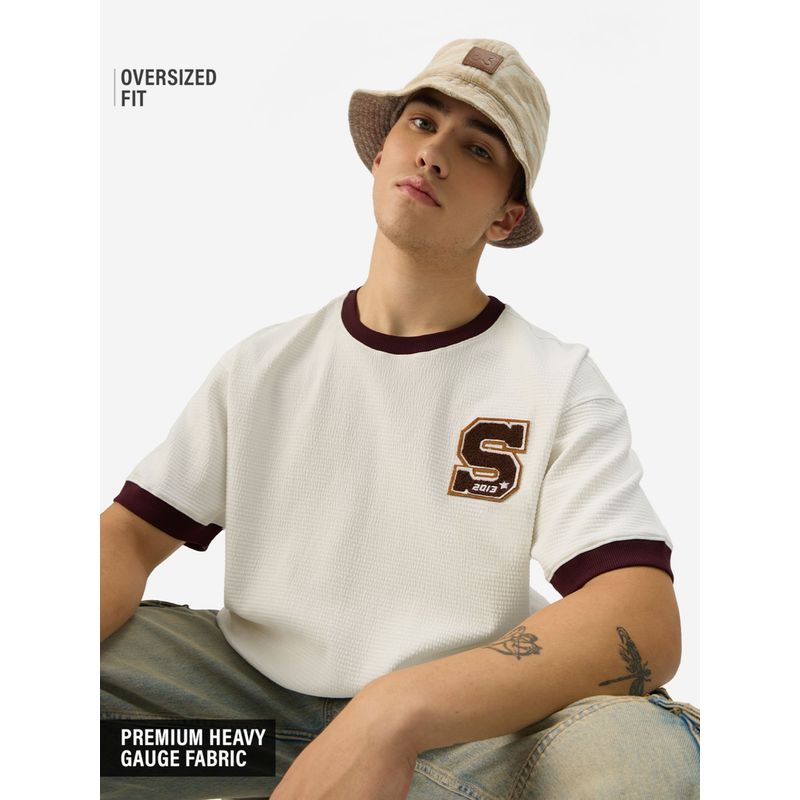 The Souled Store Tss Originals S 2013 Men Oversized T-Shirt (M)