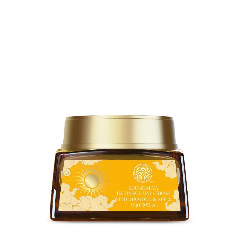 Forest Essentials Travel Size Soundarya Radiance Cream With 24K Gold & SPF 25