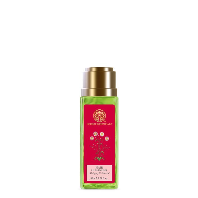 Forest Essentials Hair Cleanser Bhringraj & Shikakai Shampoo for Hair Fall & Dandruff
