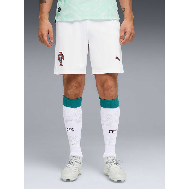 Puma White Portugal 2026 Men Replica Shorts (L)