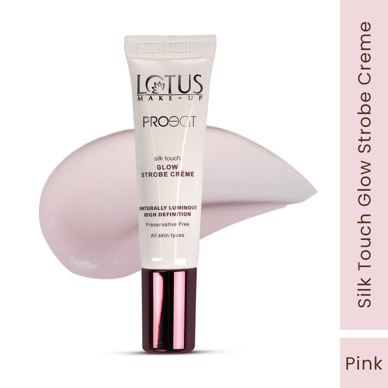 Lotus Make Up Proedit Silk Touch Glow Strobe Creme - Pink