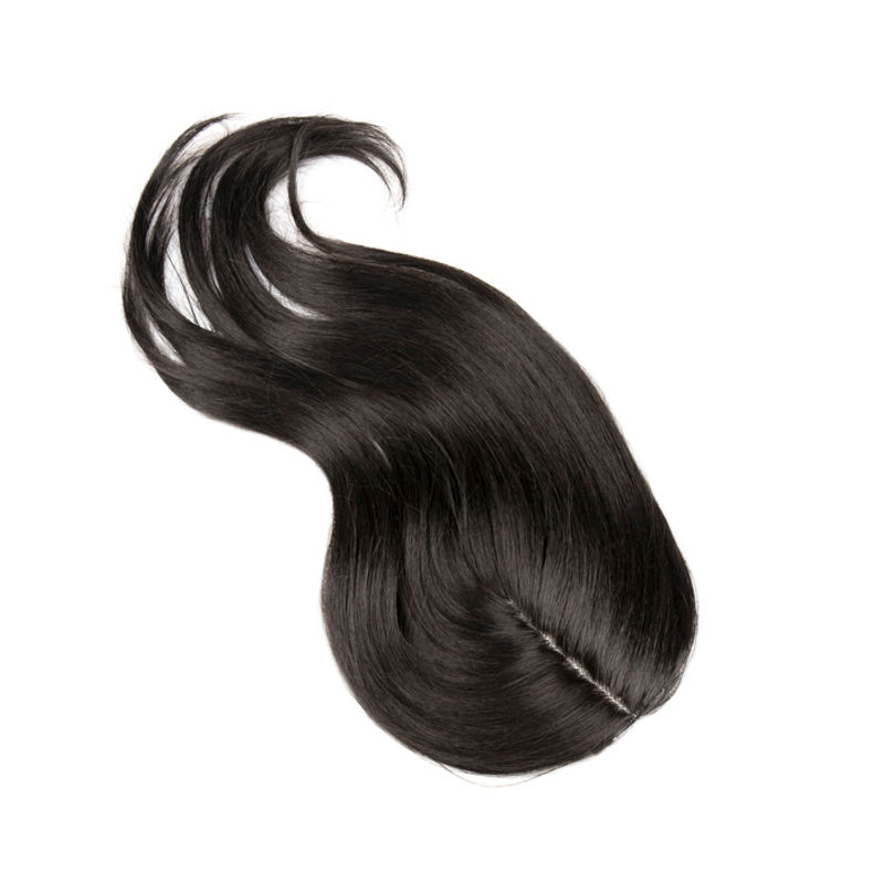 Streak Street 2 Clip 16" Scalp Toppers Hair Extension - Natural Black