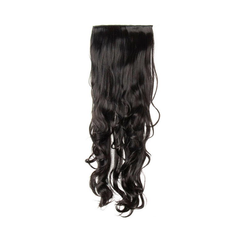 Streak Street 5 Clip-In 30" Out Curls Hair Extension - Natural Black