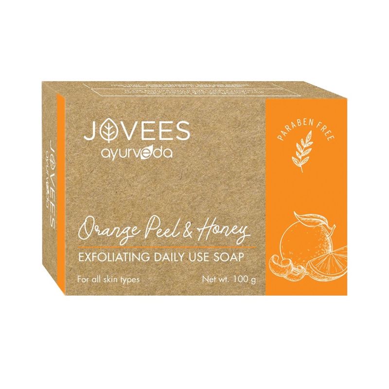 Buy Jovees Orange Peel Honey Exfoliating Daily Use Soap Online