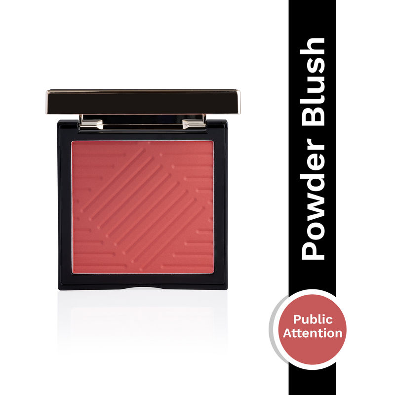 PAC Spotlight Powder Blush Public Attention - Highly Pigmented, Silky Blendable & Buildable Formula