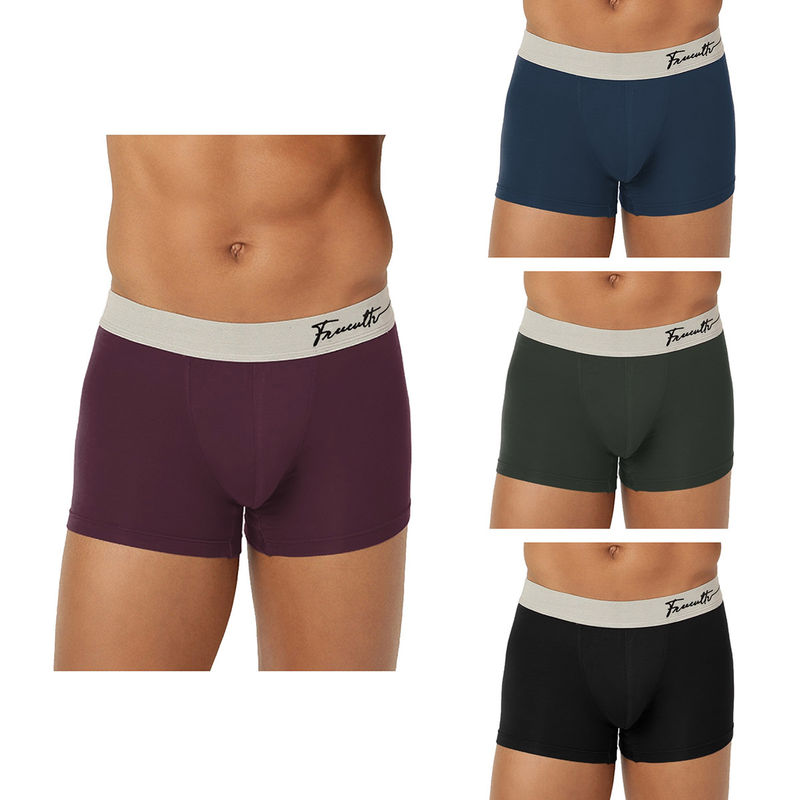 FREECULTR Mens Underwear Anti Chaffing Sweatproof Micromodal Trunks