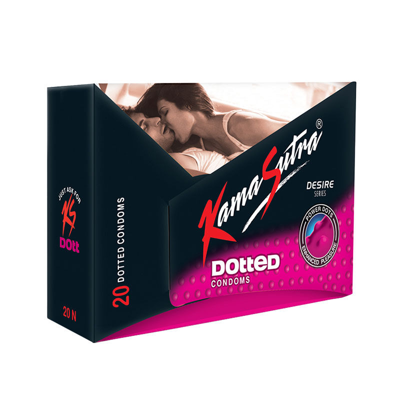 Kamasutra Dotted Condoms - 20pcs