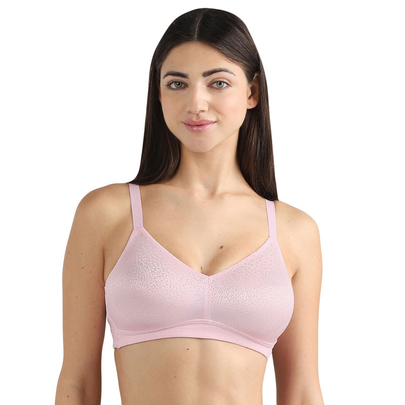 Wacoal Back Appeal Non Padded Non-Wired Full Cup Full Support Bra-Pink (38DD)