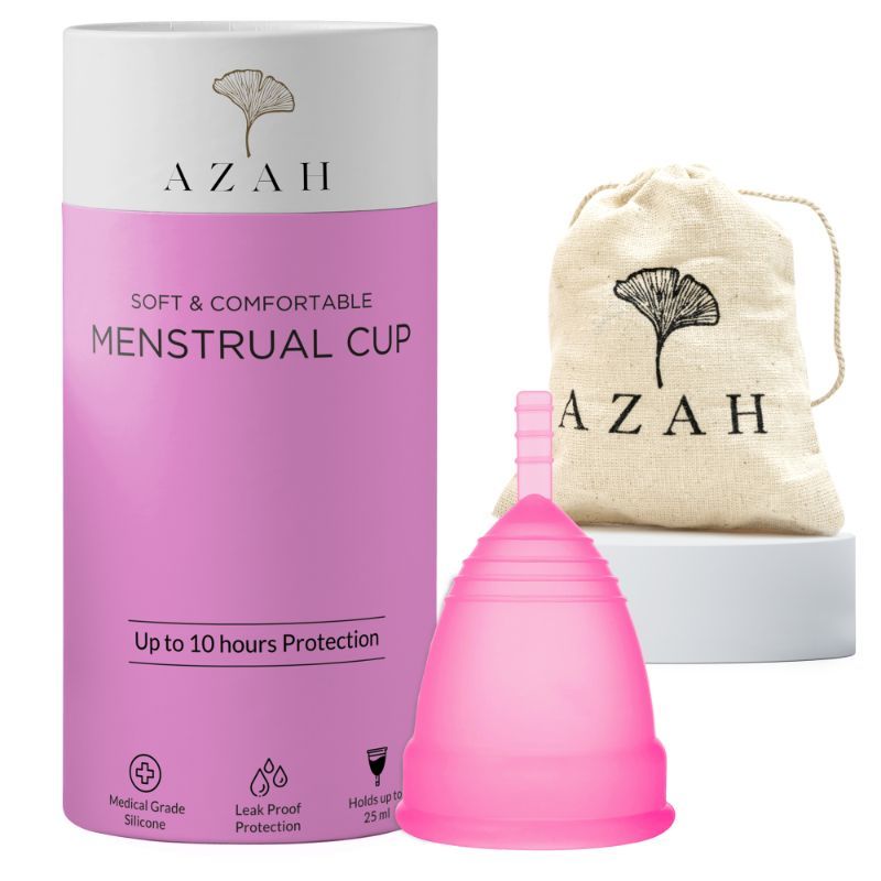 Azah Reusable Menstrual Cup For Women - Medium