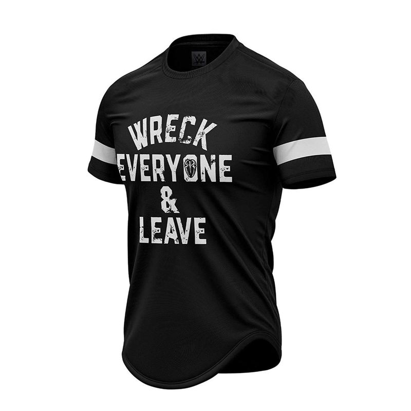 roman reigns new t shirt wreck everyone and leave