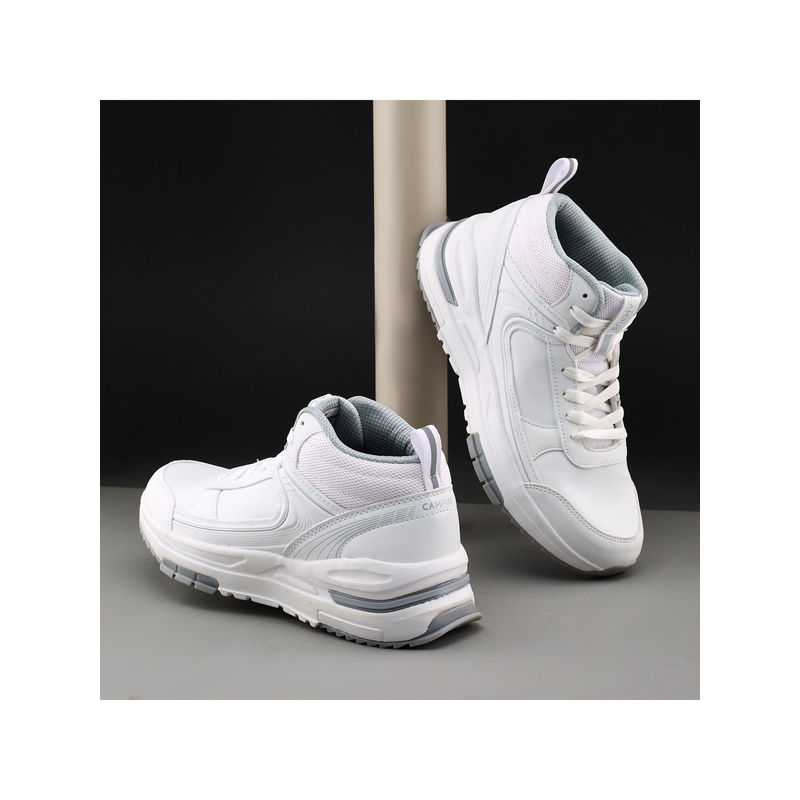 Campus OG-23 PRO White & Grey Men Sneakers (UK 9)