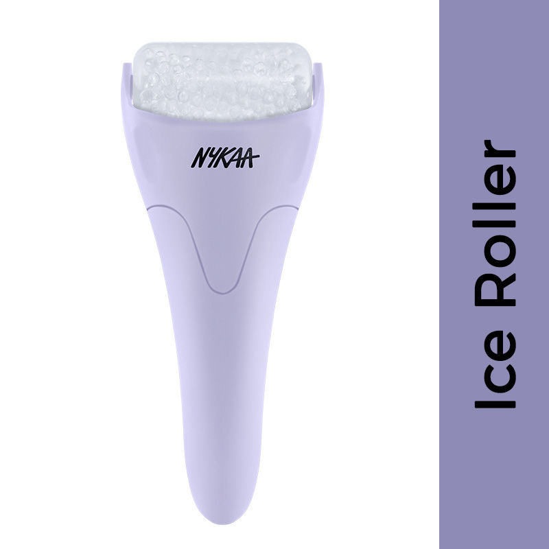 Nykaa Naturals Ice Roller for De-puffing and Face Toning Massage - Lavender