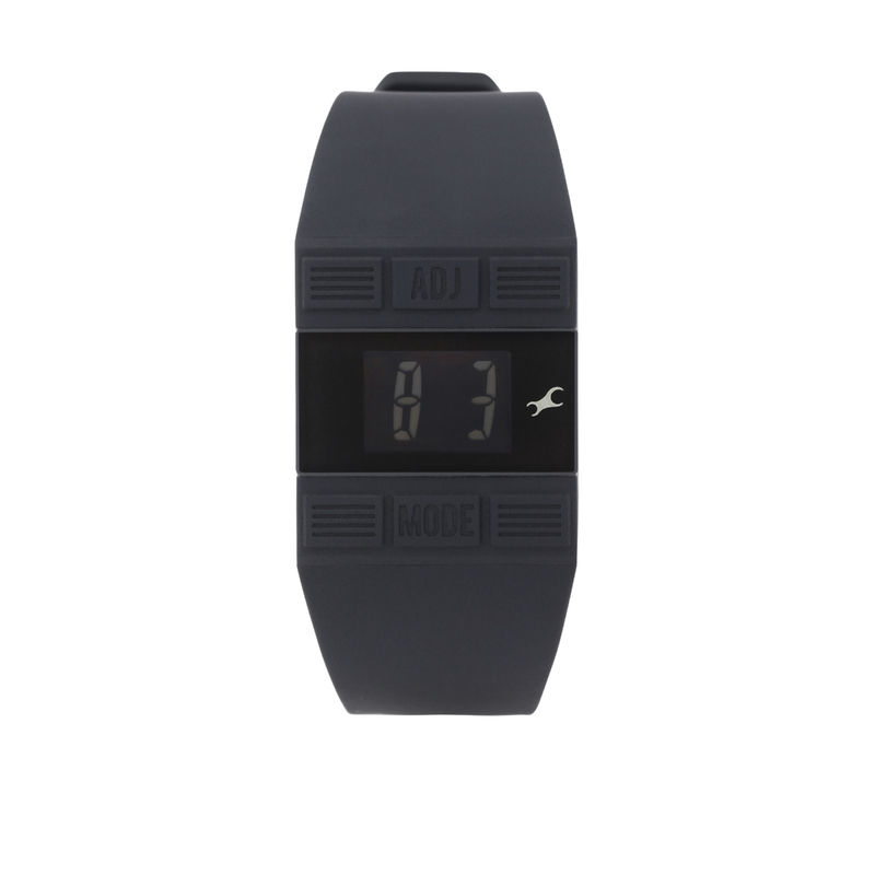 Fastrack Black Dial Black Plastic Strap Watch: Buy Fastrack Black Dial Black Plastic Strap Watch ...