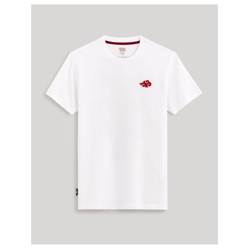 CELIO Naruto Shippuden Printed Blanc T-shirt (M)