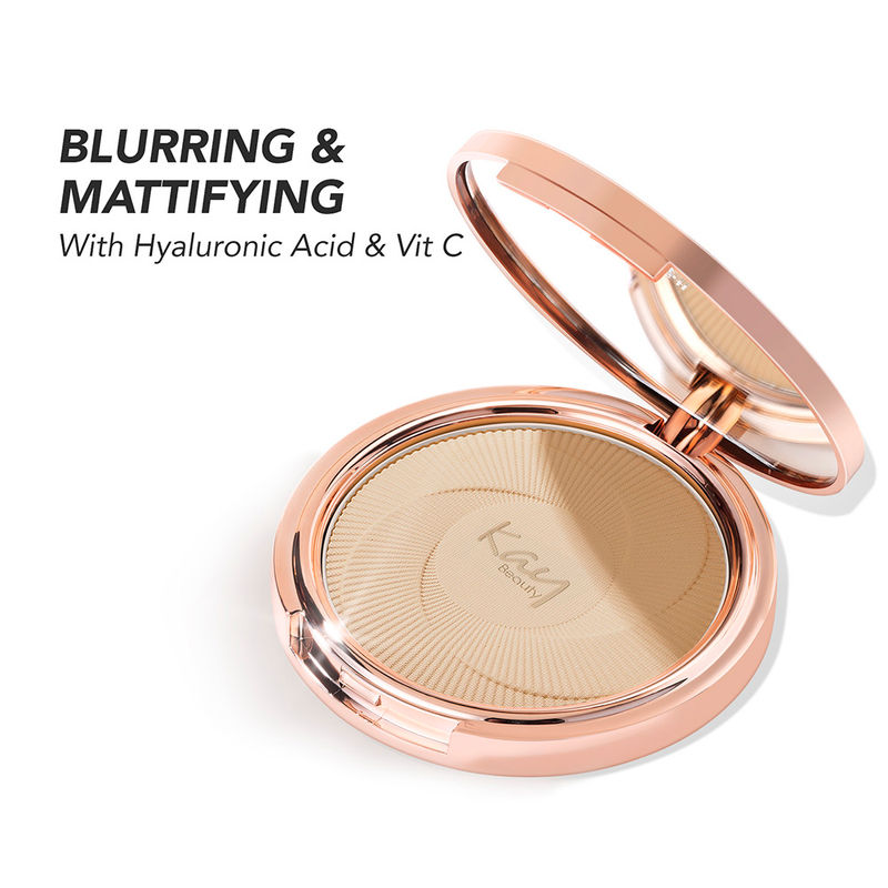 Kay Beauty Soft Matte Pressed Powder - 130N Medium