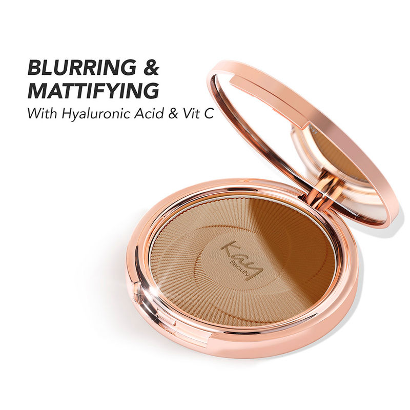 Kay Beauty Soft Matte Pressed Powder - 180Y Deep