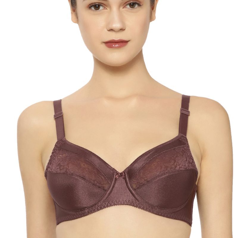 Triumph Form & Beauty 30 Wired Non Padded Shape and Support Classics Bra - Brown (34B)