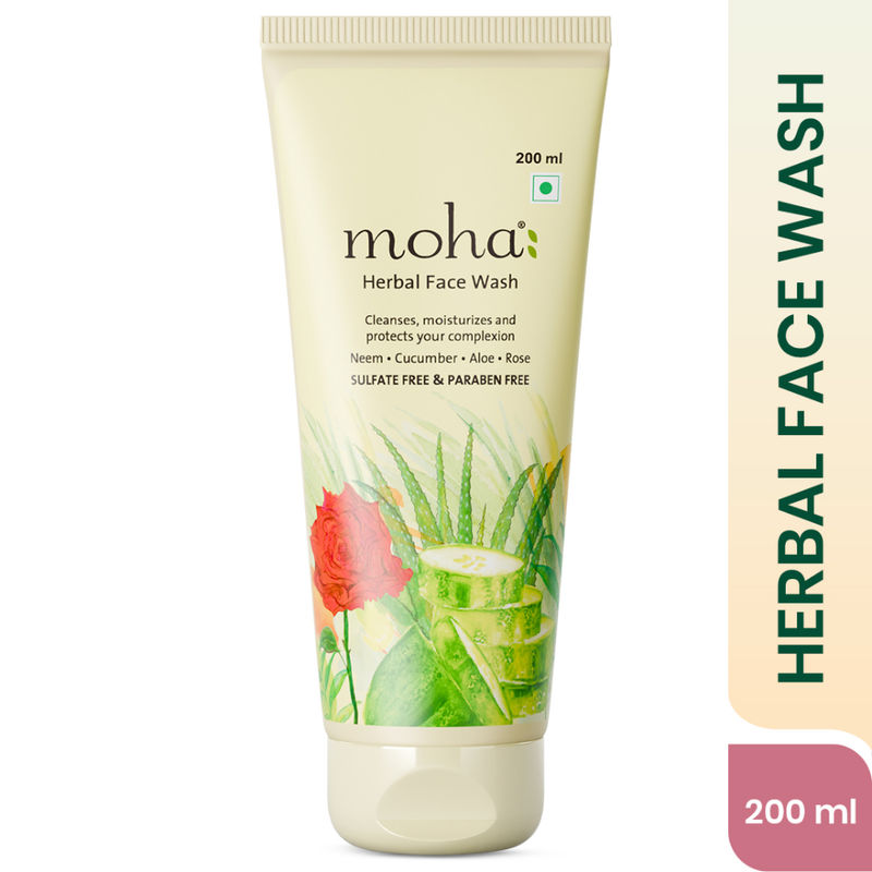Moha Herbal Face Wash Clear Blackheads And Pigmentation For Healthy Glowing Skin
