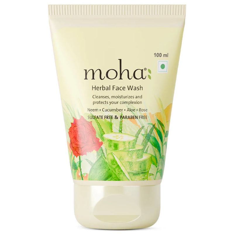 Moha Herbal Face Wash Clear Blackheads And Pigmentation For Healthy Glowing Skin