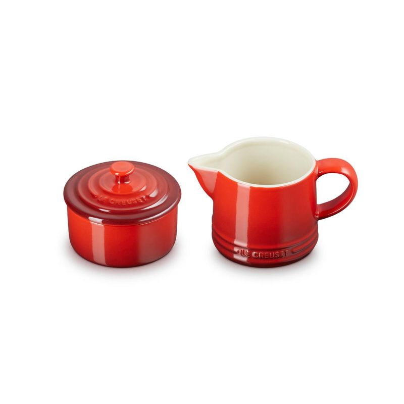 最終値下げしました！新品未使用、LE CREUSET Buy Le Creuset Cerise 300ml Cream & 250ml Sugar and Cream Set Online