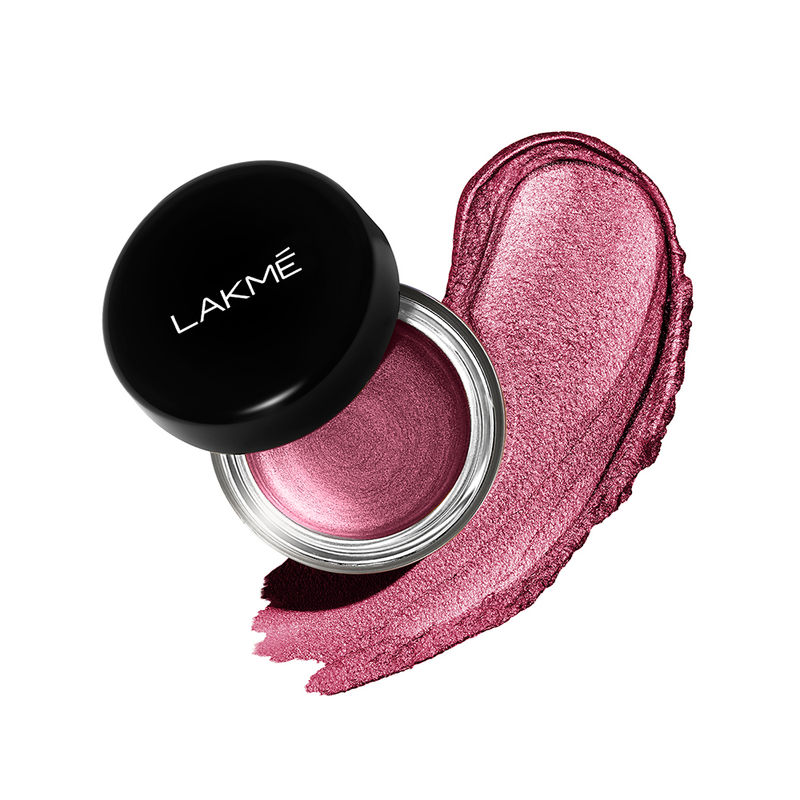 Lakme Absolute Explore Eye Paint, Luxurious, Crème Texture, High Shimmer & Shine - Magenta Muse