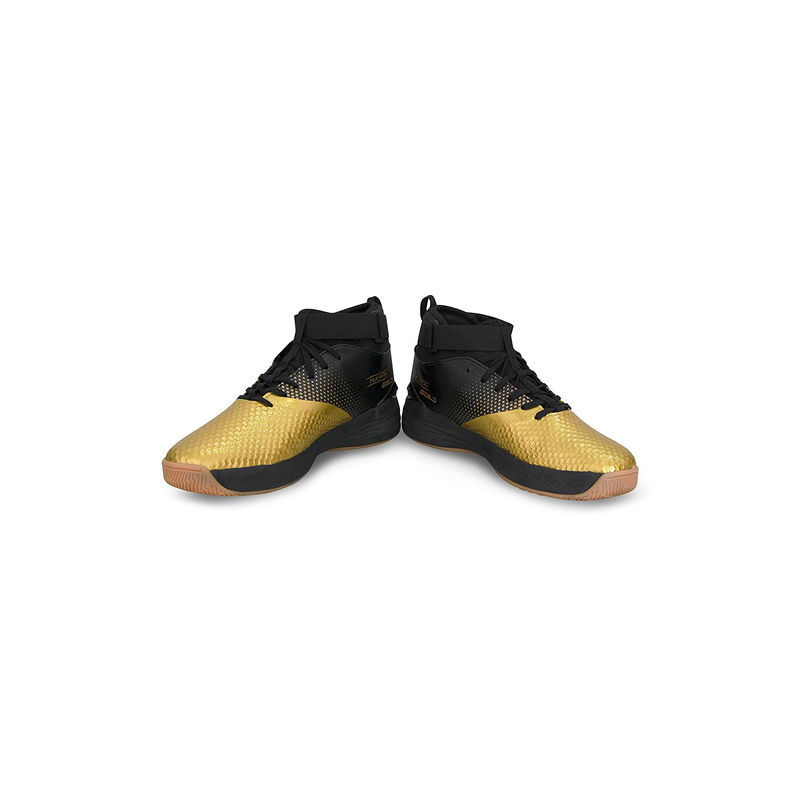 Nivia Tucana Gold Basketball Shoes for Men (UK 11)