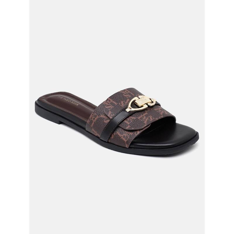 U.S. POLO ASSN. Women Leandre Brown Flats (UK 6)