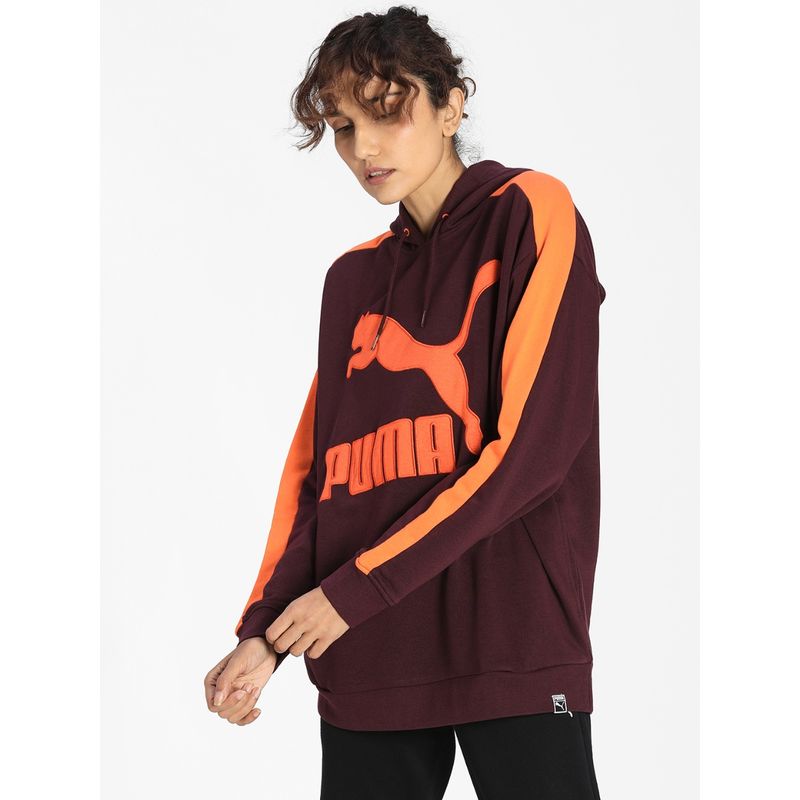 Puma classic logo t7 hoodie online