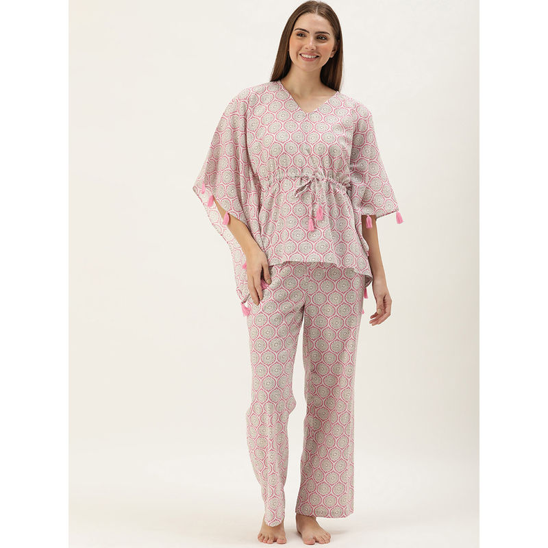 Slumber Jill Kastoori Kaftan Pyjama (Set of 2) (S)