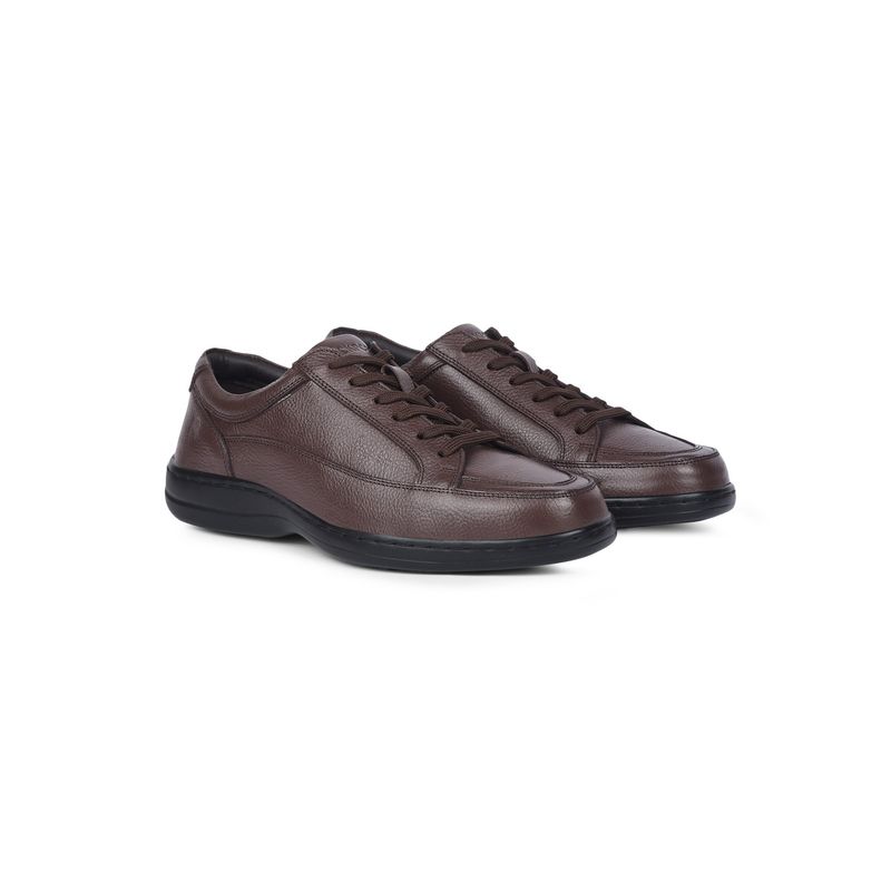 Rockport Men Easeride ZORO Dark Brown Leather Oxfords (UK 8)